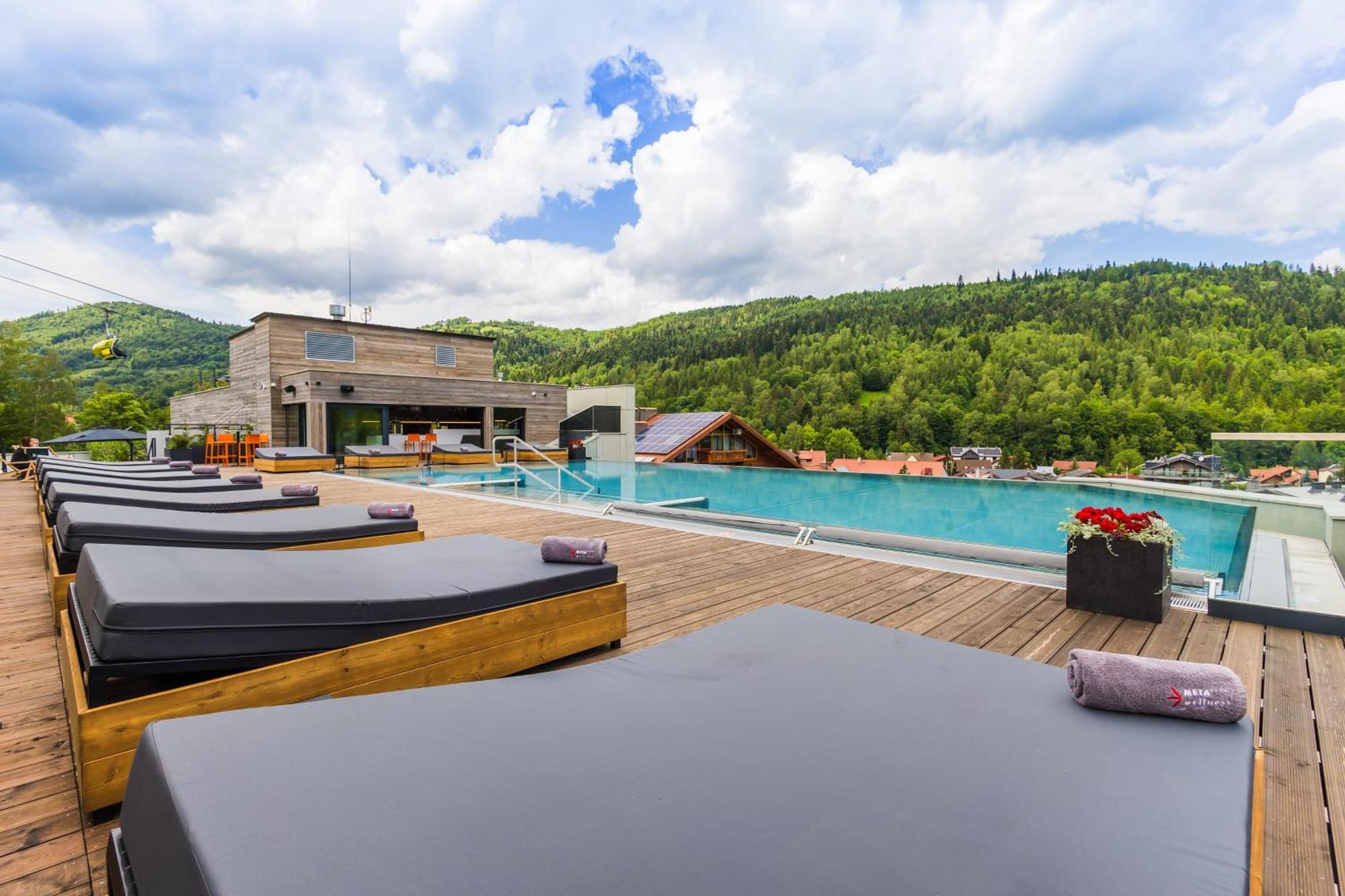 Hotel Meta Resort & Vine Spa Szczyrk Bagian luar foto
